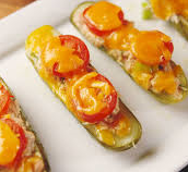 Tuna Melt Pickle Boats