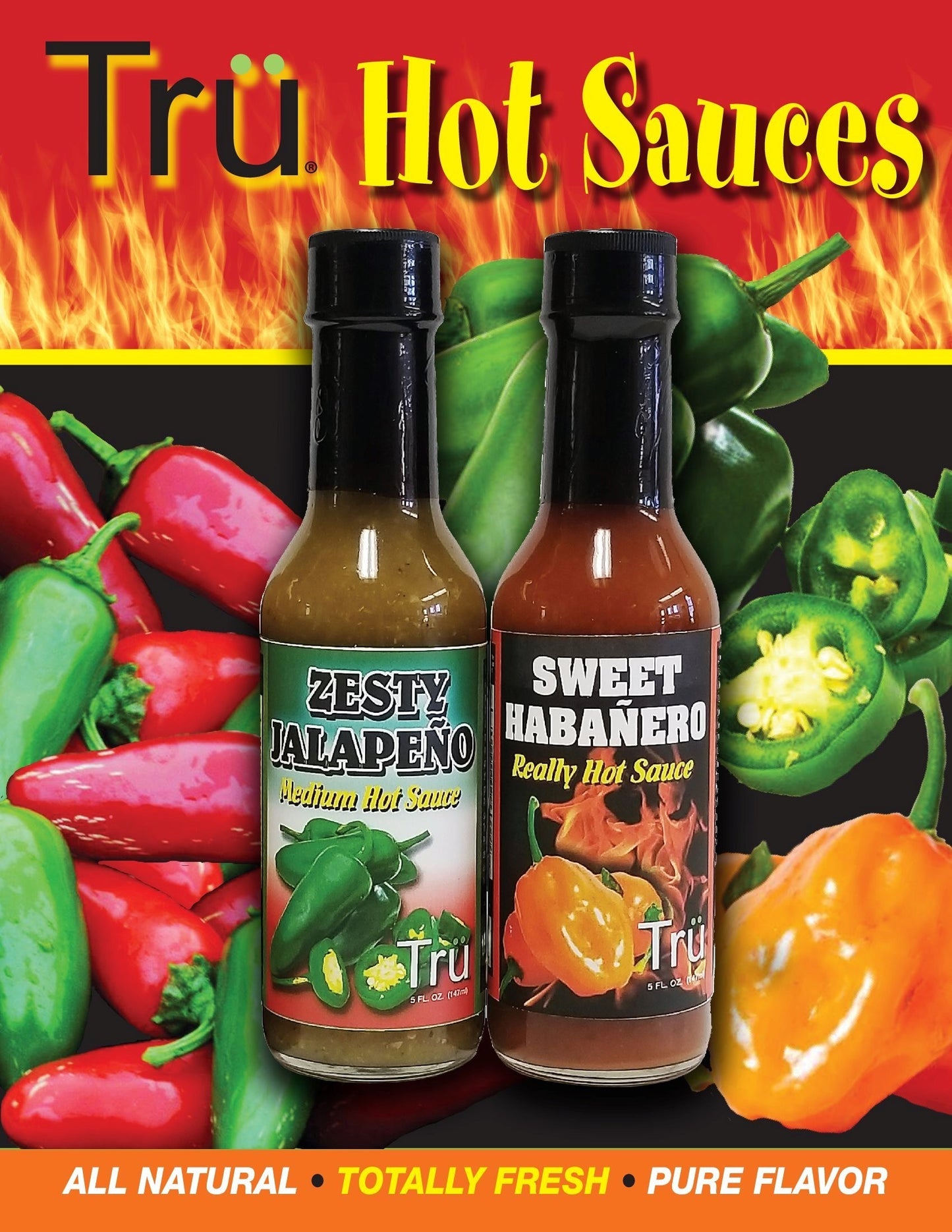Tru Hot Sauce Try Both 2-Pack