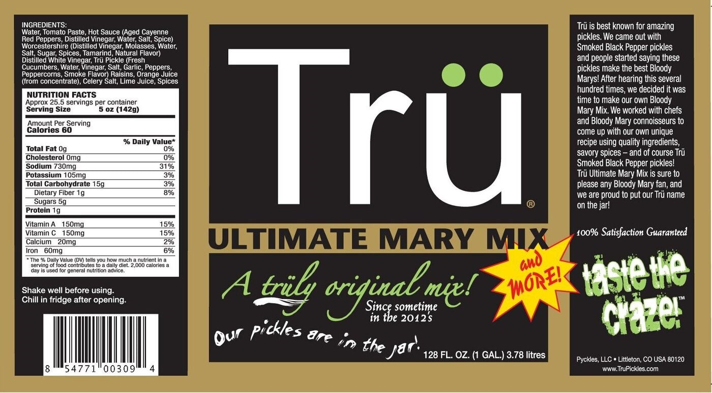 Ultimate Mary Mix - 1 Gallon