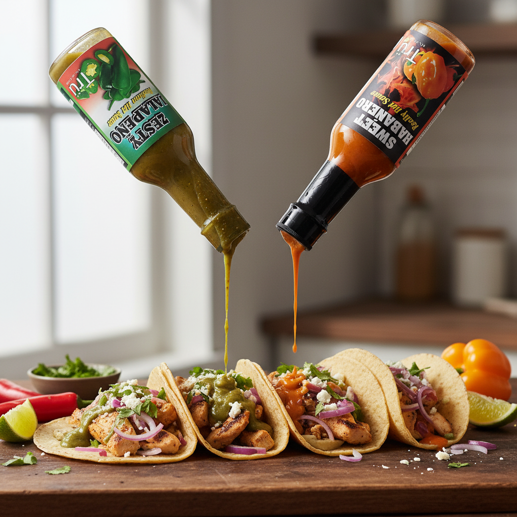 Hot Sauce on Tacos