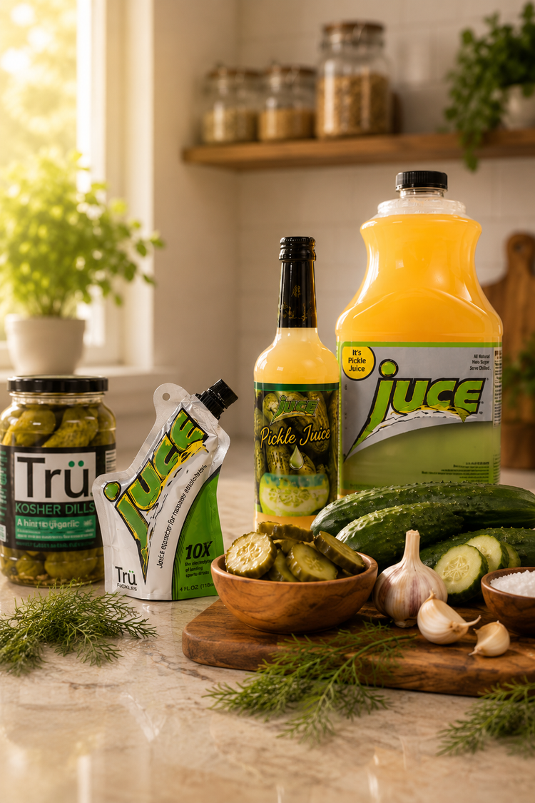 Real Pickle Juice. Real Possibilities.