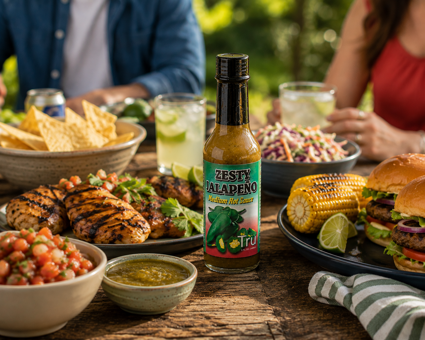 Tru Zesty Jalapeño Medium Hot Sauce