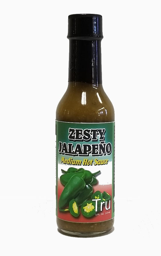 Tru Zesty Jalapeño Medium Hot Sauce